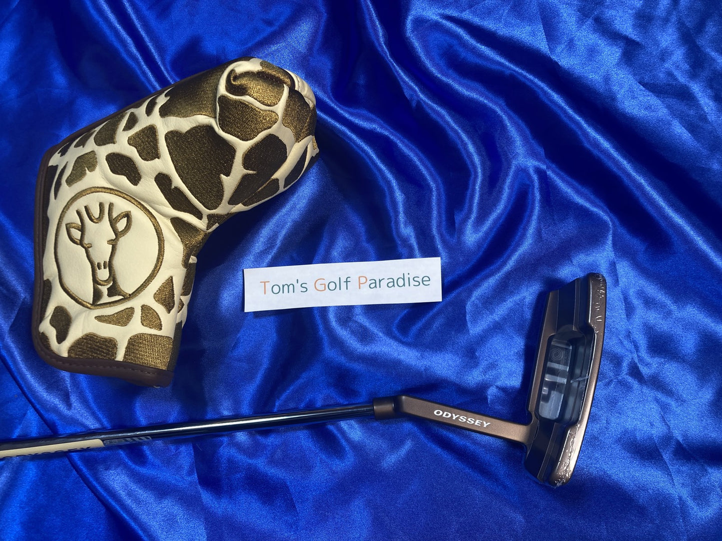 Odyssey Ai ONE GIRAFFE BEAM DW Putter 34 in STROKE LAB 90 RH With Head Cover NEW0