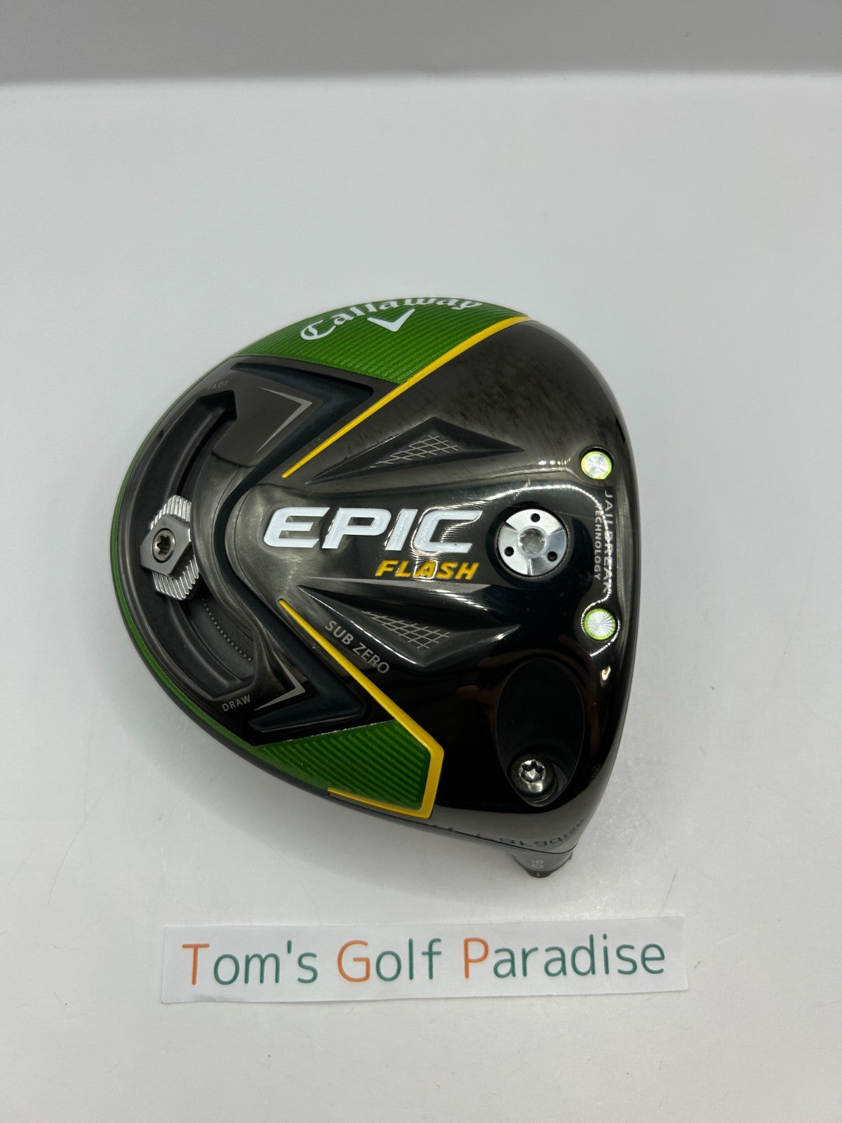 Callaway EPIC FLASH SUBZERO 9.0 driver head only Right Handed from Japan 38360