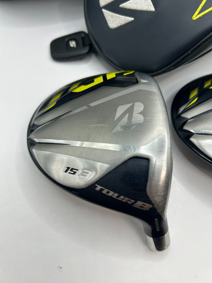 Bridgestone TOUR B JGR 3W 5W Fairway Wood Heads Only Set Right Handed 38382