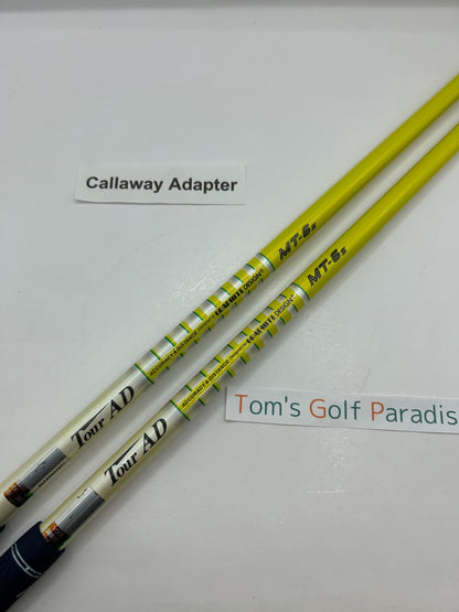 Graphite Design TOUR AD MT 6 Stiff Fairway Wood Set of 2 Callaway adapter *25670