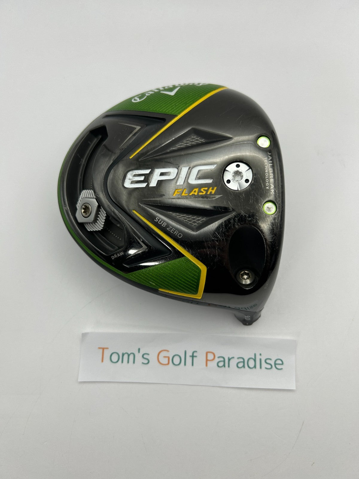 Callaway EPIC FLASH SUBZERO 9.0 driver head only Right Handed from Japan 29780