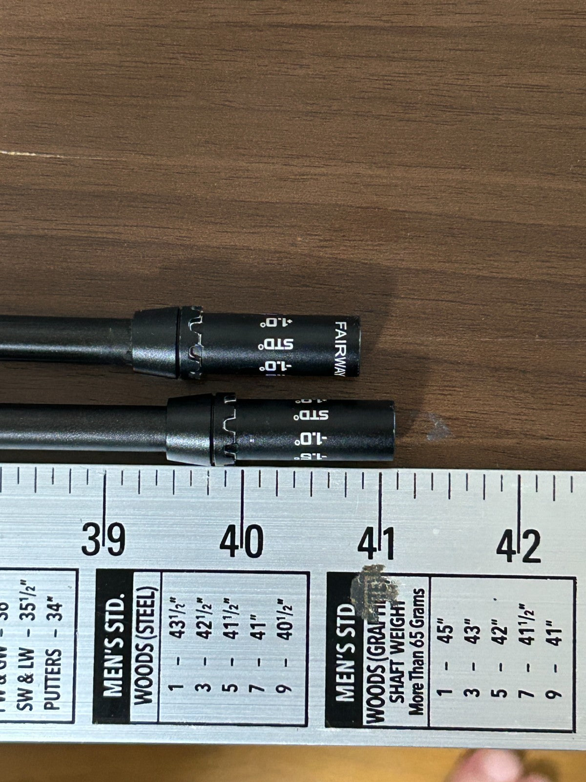 Graphite Design TOUR AD IZ 6 S Fairway Wood Shaft Set of 2 Cobra adapter *230014