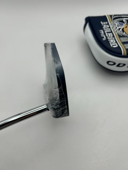 Odyssey Ai ONE MILLED JAILBIRD MINI T VERSA 90 DB Putter 34 in STROKE LAB 90 NEW4