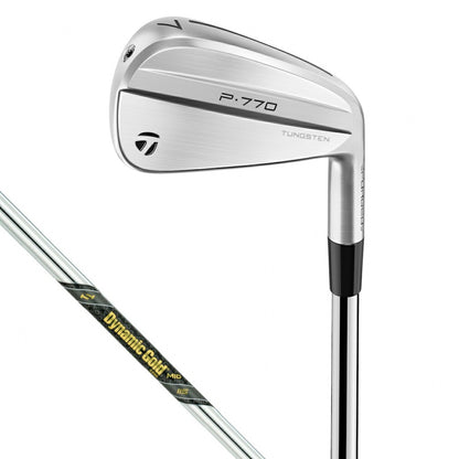 TaylorMade P770 2024 Iron Set 5pcs 6 PW Dynamic Gold MID 115 Steel S200 RH New0