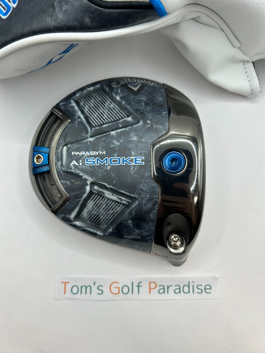 Callaway AI Smoke MAX 10.5 Driver Head Only RH With Head cover 39150