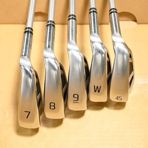 PING G430 Iron Set 7 PW 45° 5 Clubs Speeder NX 35 RH Used6
