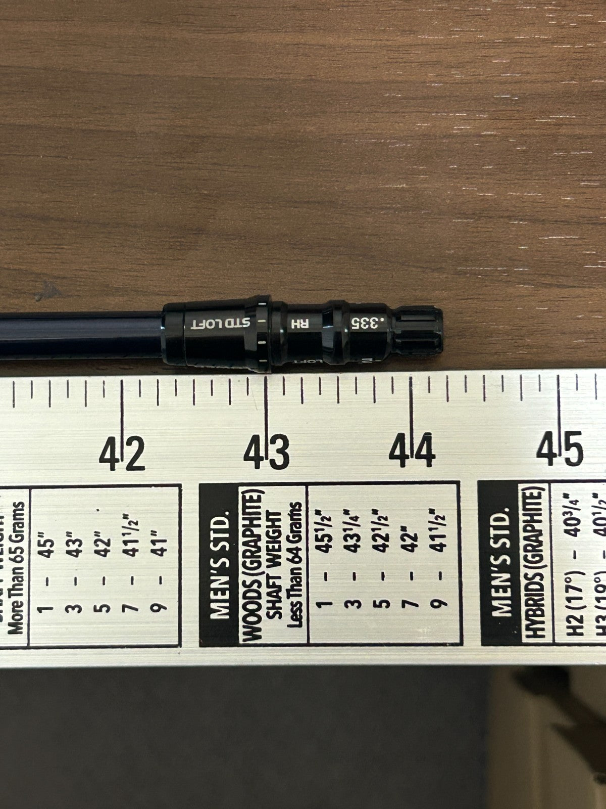 Mitsubishi Diamana BLUE TM50 S Driver Shaft 44.25 in TaylorMade adapter *297922