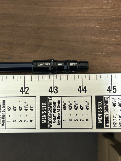 Mitsubishi Diamana BLUE TM50 S Driver Shaft 44.25 in TaylorMade adapter *297922