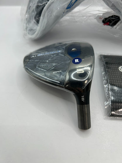 Callaway Paradym AI Smoke MAX 5W Fairway Wood Head Only With Head cover *36091