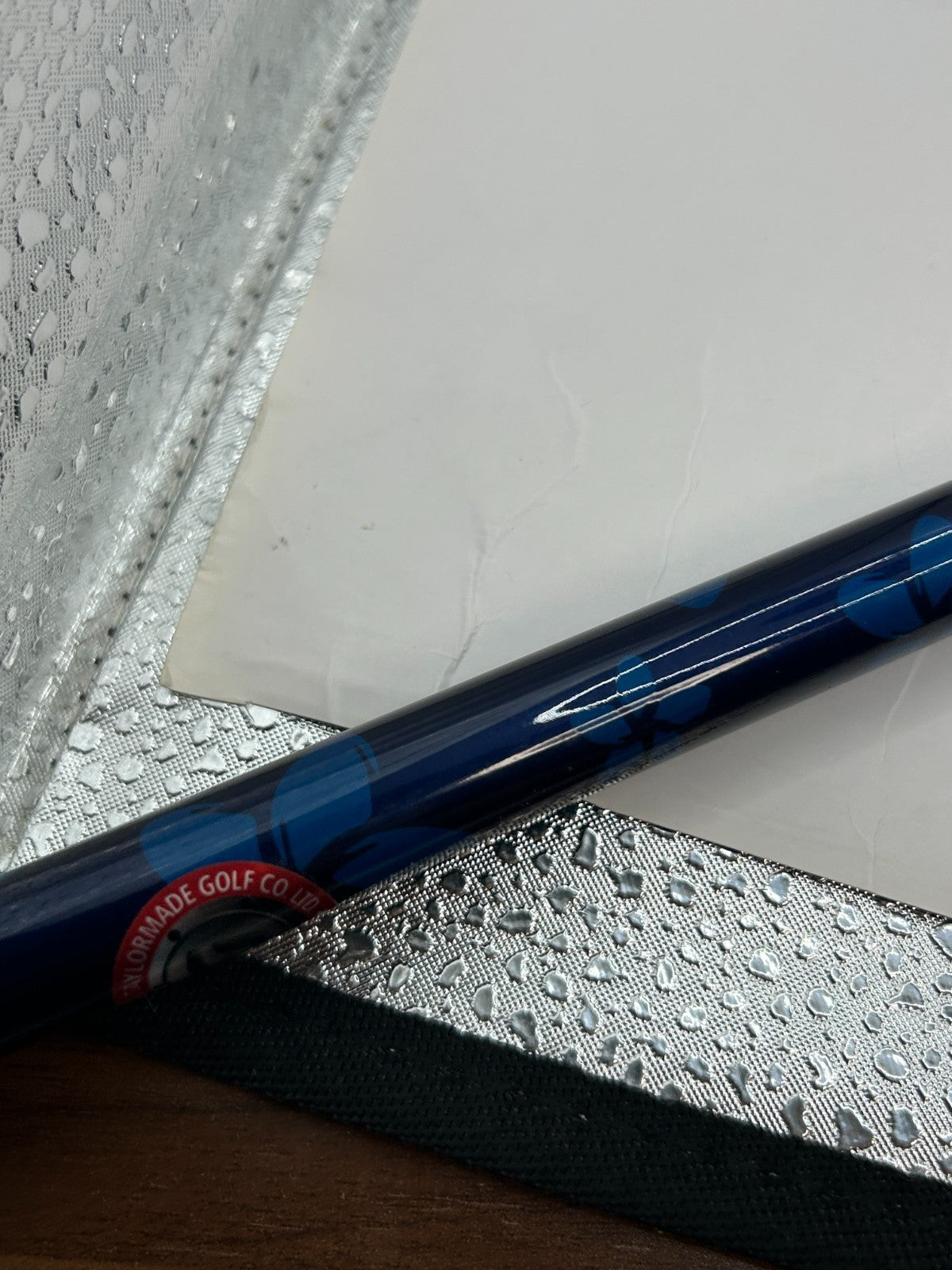 Mitsubishi Diamana BLUE TM50 S Driver Shaft 44.25 in TaylorMade adapter *30526