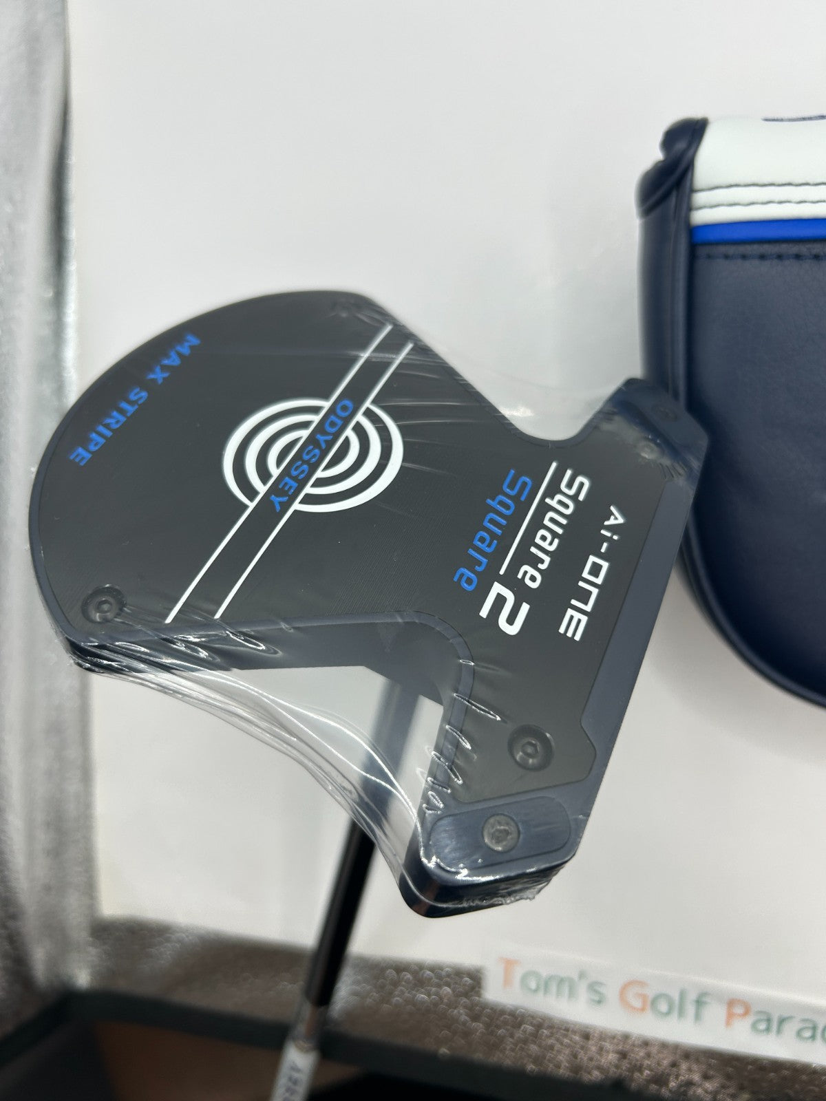 Odyssey Ai ONE Square 2 Square Max Stripe Putter 34" RH Stroke Lab 90 w/ HC1