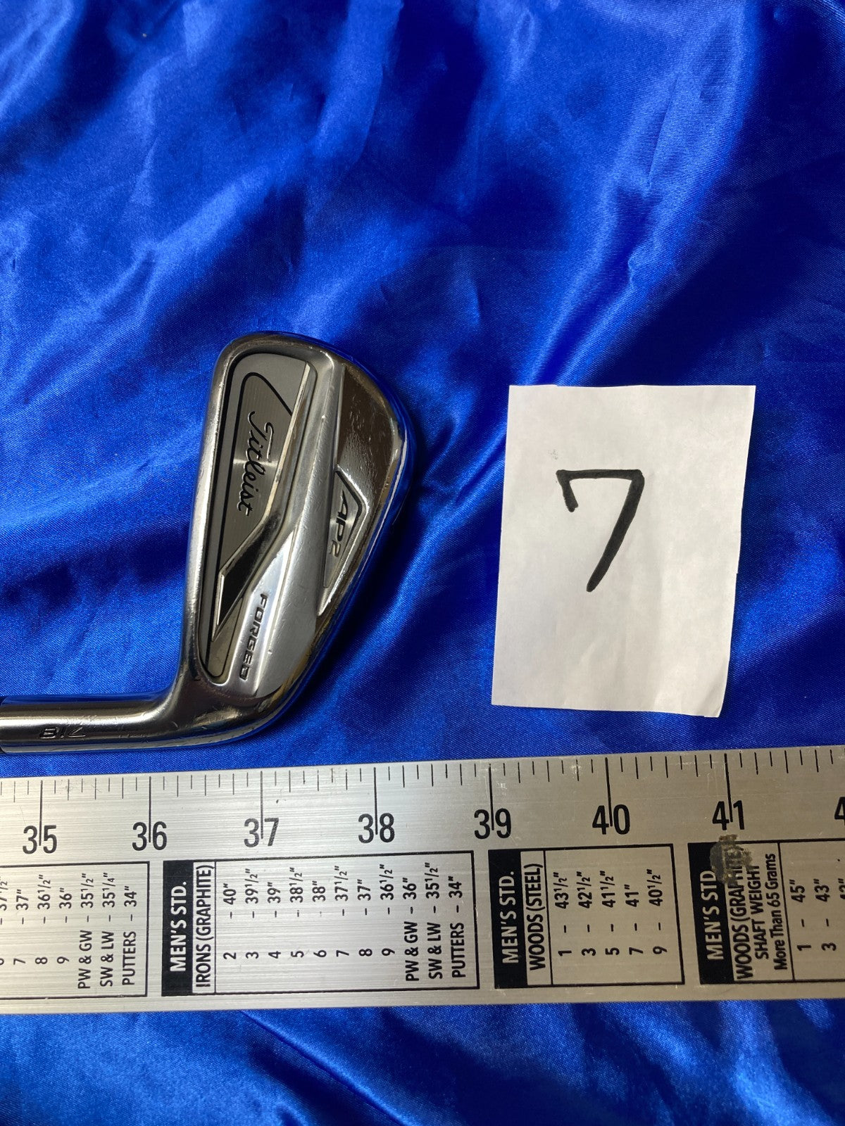 Titleist AP2 718 Iron Set 5 PW 6 Clubs N.S.PRO MODUS3 TOUR 120 S RH Used22