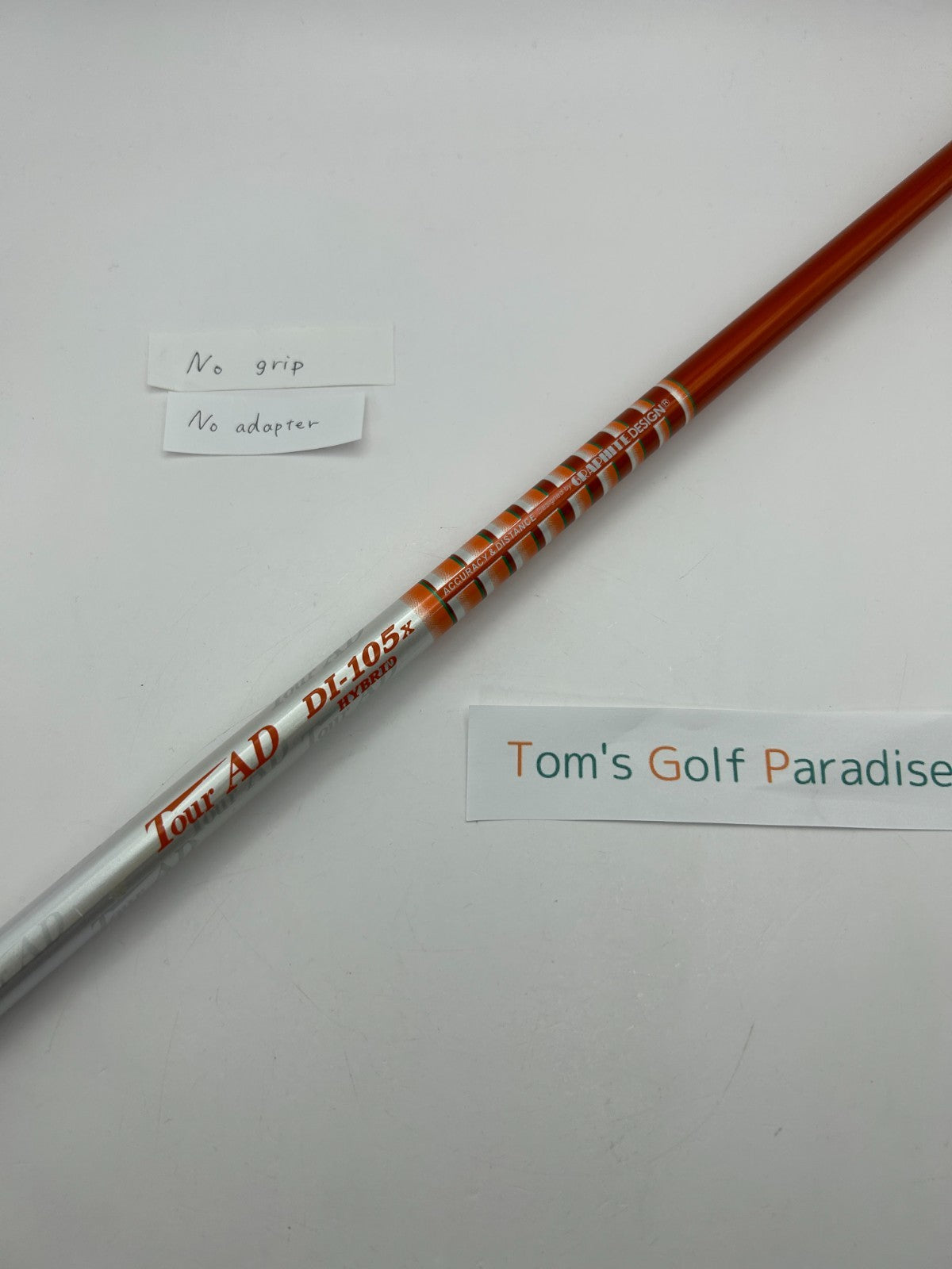 Graphite Design TOUR AD DI-105 Extra Stiff Hybrid Shaft 38 in No Adapter *21160