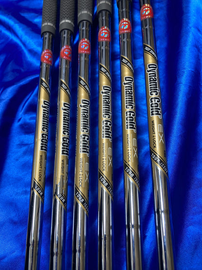 TaylorMade P770 2020 Iron Set 5 PW 6pcs Dynamic Gold EX Tour Issue X100 RH 401518