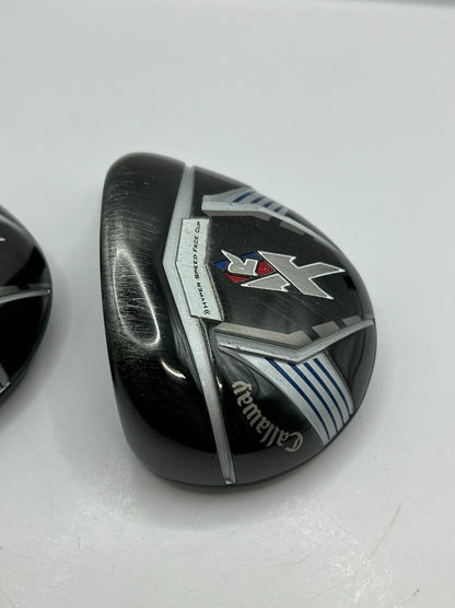 Callaway XR Pro 3W 14 5W 18 Fairway Wood Heads Only 2pcs RH From Japan 392716