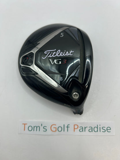 Titleist VG3 5W 18 Fairway Wood Head Only Right Handed From Japan 36180