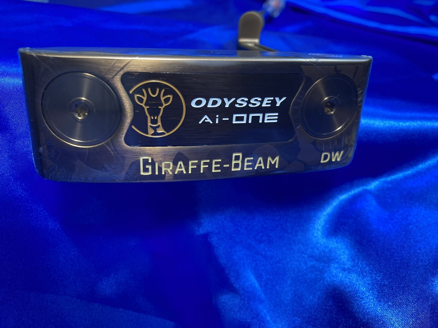Odyssey Ai ONE GIRAFFE BEAM DW Putter 34 in STROKE LAB 90 RH With Head Cover NEW6