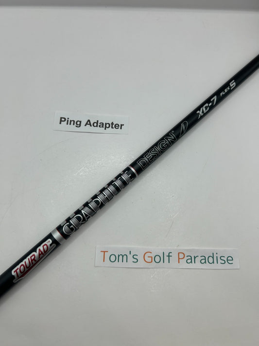 Graphite Design TOUR AD XC-7 S Driver Shaft 44 in Ping Adapter *26320