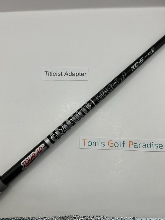 Graphite Design TOUR AD XC 5 X Fairway Wood Shaft in Titleist adapter *25200