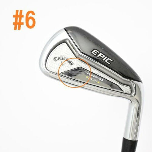 Callaway EPIC FORGED STAR Iron Set 6 PW AW 6 Clubs ZELOS 7 S RH Used Japan4