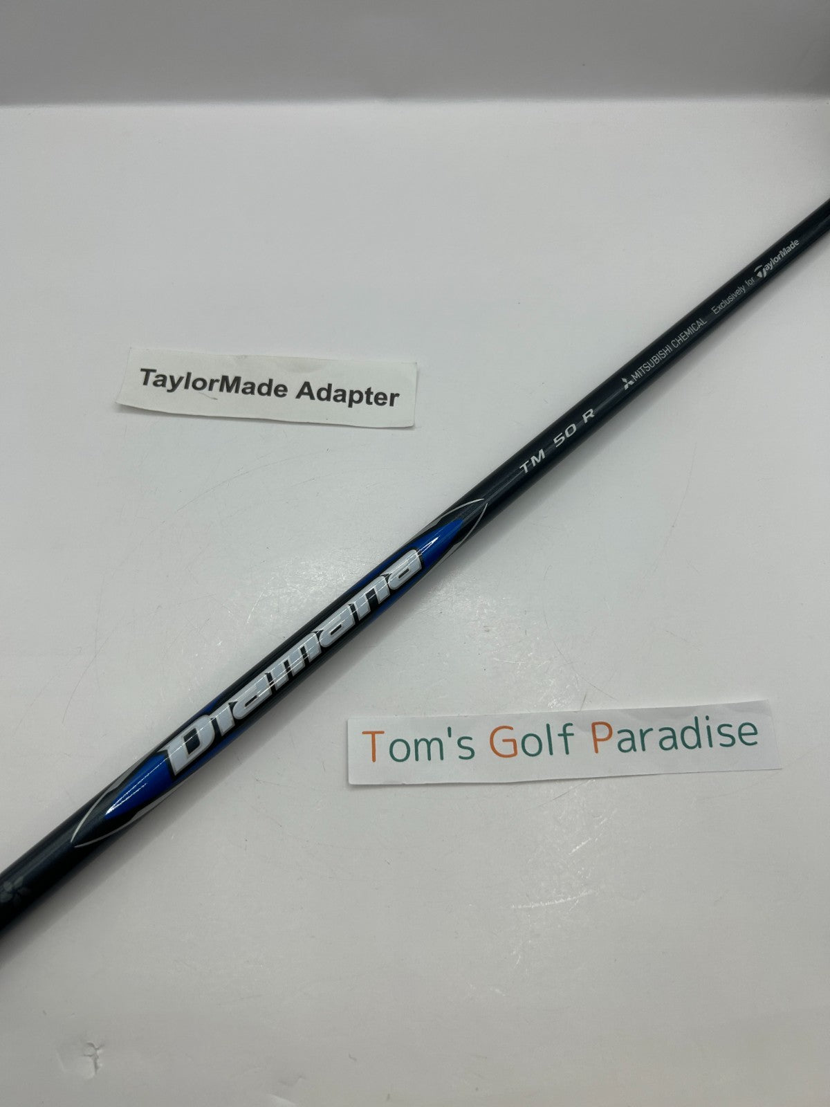 Mitsubishi 2025 Diamana BLUE TM50 R Qi35 Driver Shaft TaylorMade adapter *29680