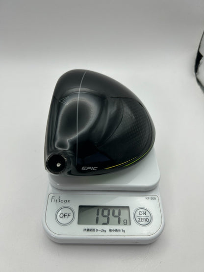 Callaway EPIC FLASH SUBZERO 9.0 driver head only Right-Handed from Japan 297123