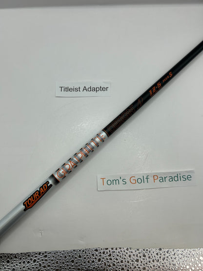 Graphite Design TOUR AD IZ 5 S Fairway Wood Shaft 41.125in Titleist adapter 31020
