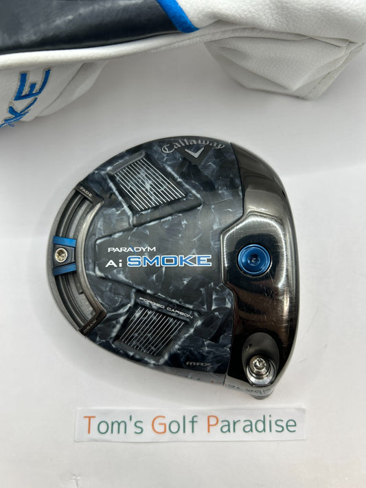 Callaway AI Smoke MAX 10.5 Driver Head Only RH With Head cover 39100