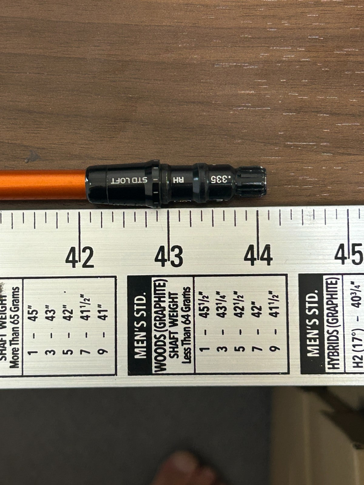 Graphite Design TOUR AD DI 6 X Driver Shaft 44.125 in TaylorMade adapter *297720