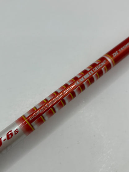 Graphite Design TOUR AD DJ-6 Stiff Driver Shaft 43.5 in TaylorMade adapter *26742
