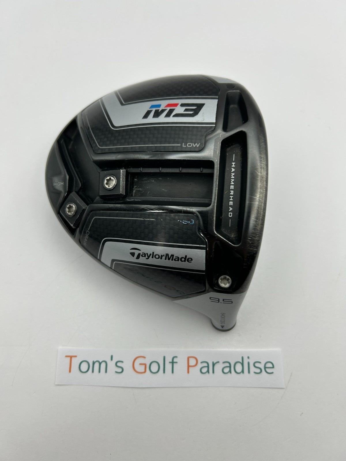 TaylorMade M3 460 9.5 driver head only right handed golf from japan 30800