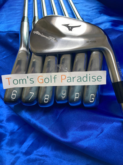 Mizuno Pro 245 Forged Iron Set 5 PW,G 7pcs Dynamic Gold 95 S200 RH 40140