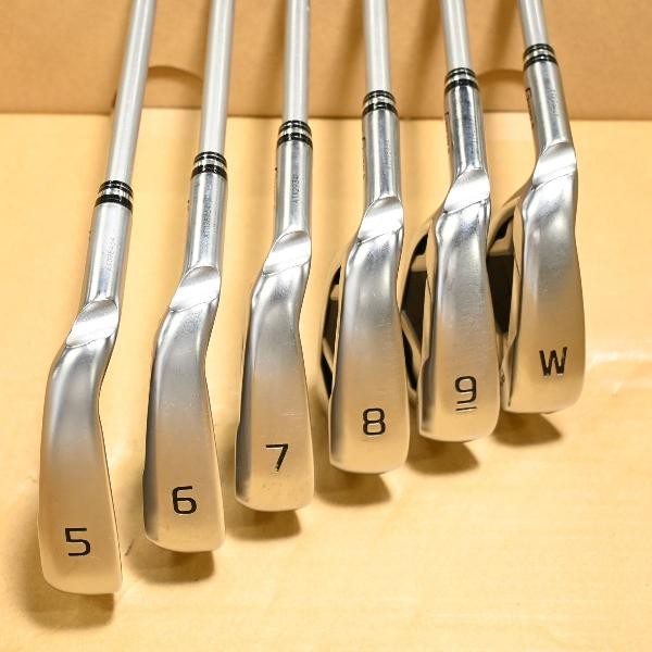 PING G430 Iron Set 5 PW 6 Clubs Speeder NX 35 LH Used6