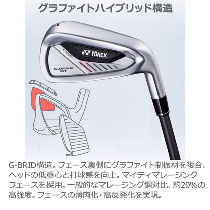 YONEX EZONE GT 2024 Iron Set 4pcs 7 PW N.S.PRO 850GH neo Steel S Flex RH New3