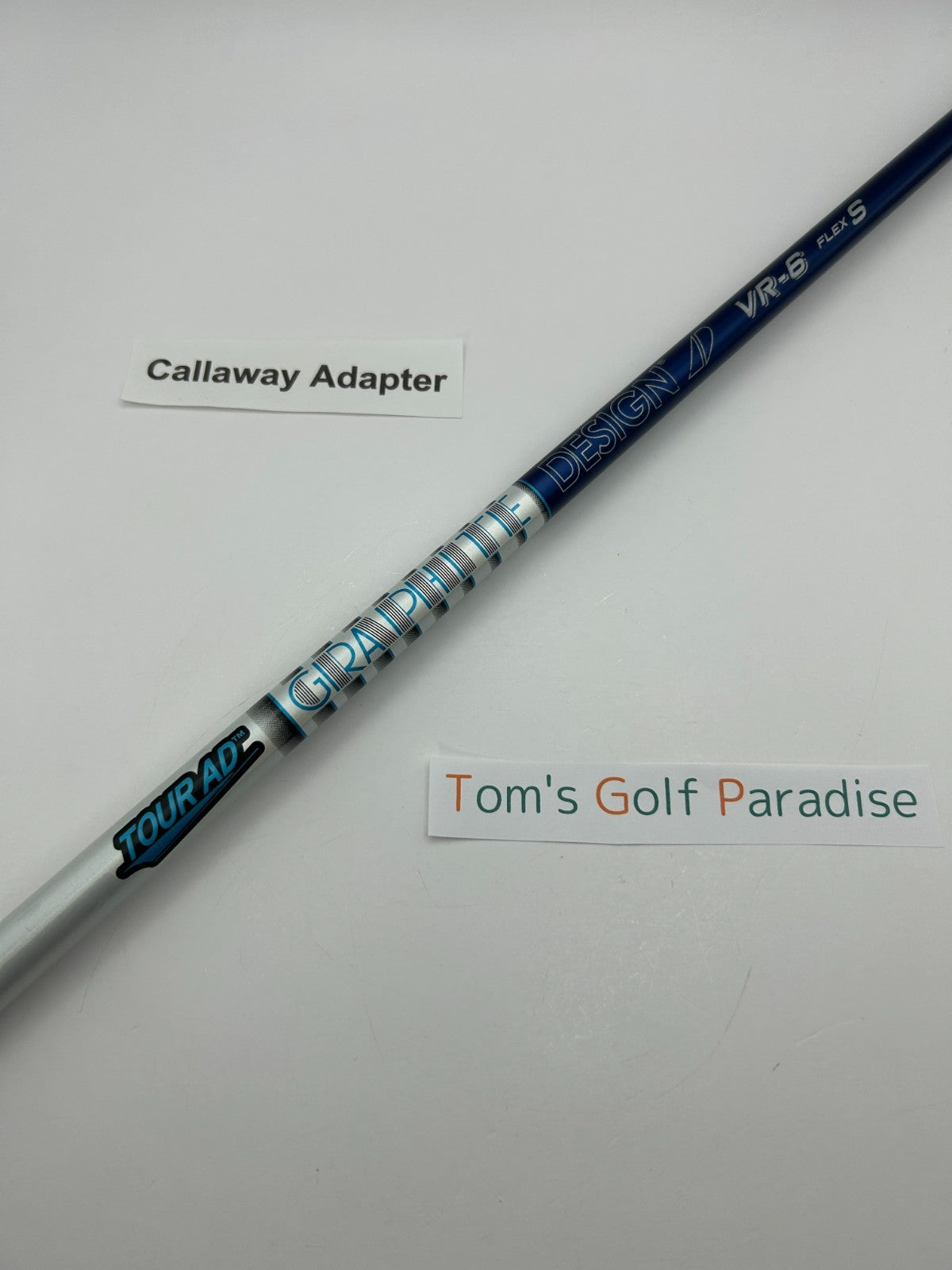 Graphite Design TOUR AD VR-6 Stiff Driver Shaft 44 in Callaway Adapter *22640