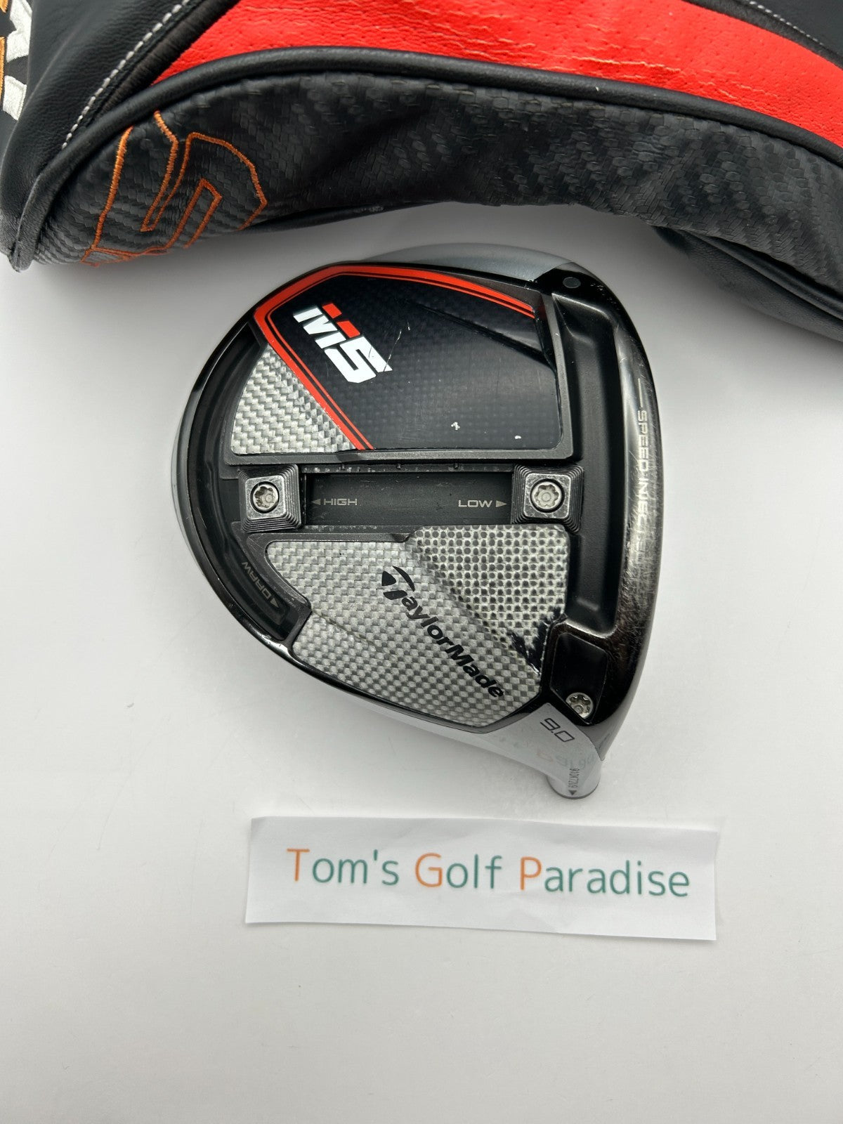 Taylormade M5 9.0 driver head only right handed golf from japan 29860
