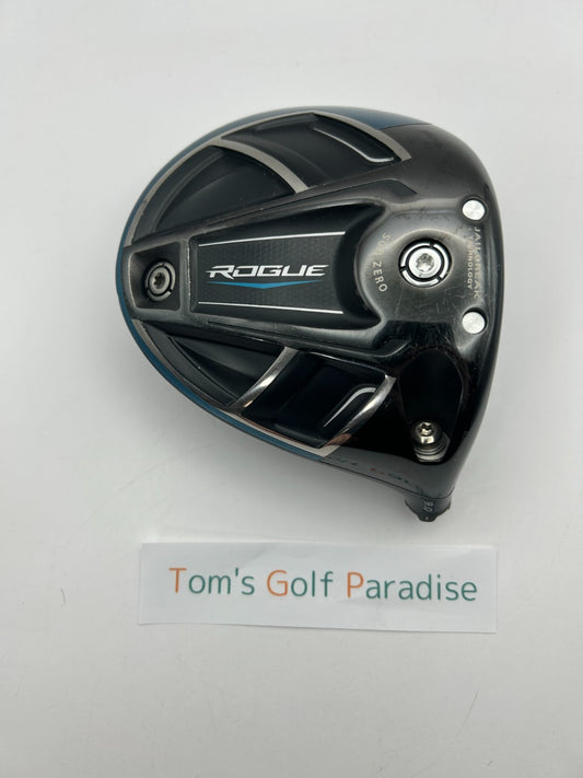 Callaway ROGUE SUBZERO 9.0 driver head only Right Handed from japan 28070