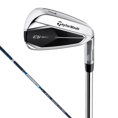 TaylorMade Qi Iron 5 piece set 6 pw Diamana Blue TM60 Stiff Flex Graphite New0
