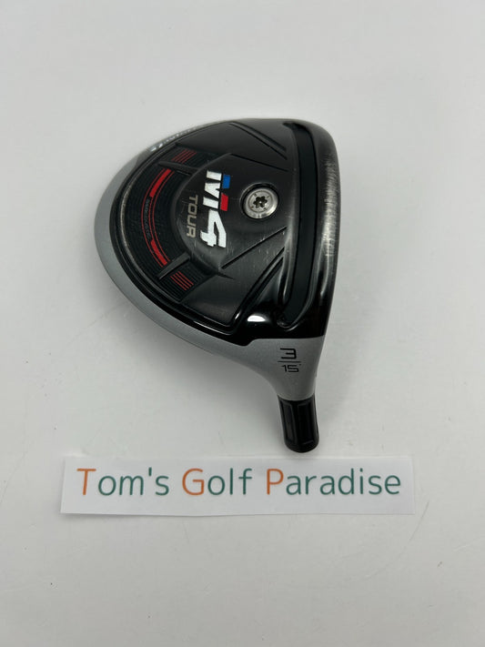 Taylormade M4 Tour 3W 15 Fairway Wood head only right handed golf 34300