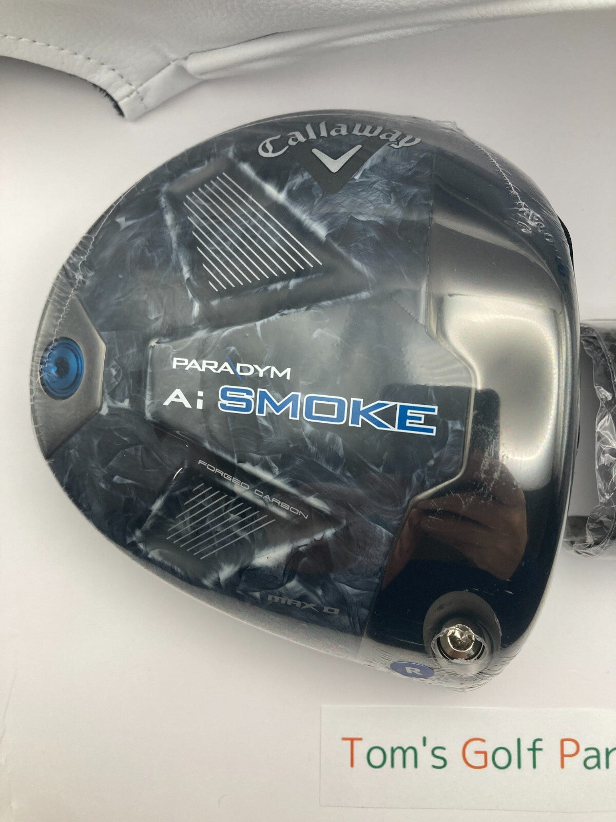 Callaway Paradym Ai Smoke Max D 10.5 Driver Head Only With Head Cover RH NEW1