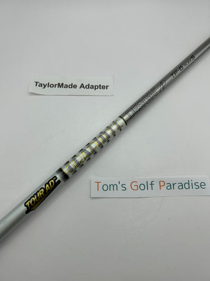 Graphite Design TOUR AD TP-6 Stiff Driver Shaft 44 in TaylorMade Adapter *23310