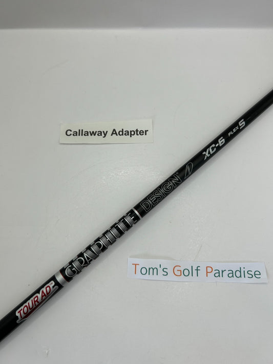 Graphite Design TOUR AD XC 6 S Driver Shaft 44.125 in Callaway Adapter *32510