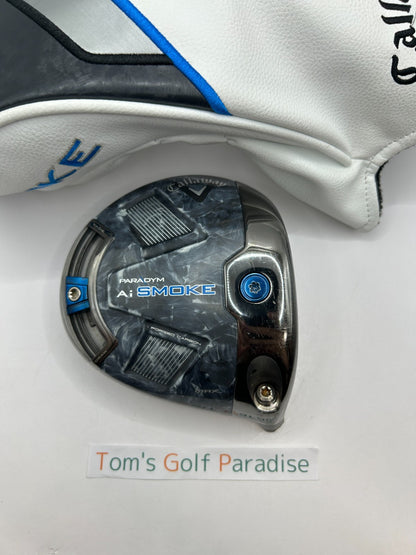Callaway AI Smoke MAX 9.0 Driver Head Only RH With Head cover 39180