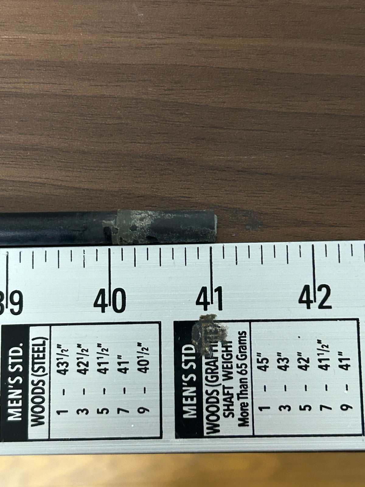 Graphite Design TOUR AD IZ 6 X Fairway Wood Shaft 41 in No adapter *217221