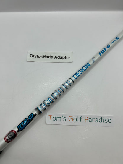 Graphite Design TOUR AD HD-6 Stiff Fairway Wood Shaft TaylorMade adapter *26240