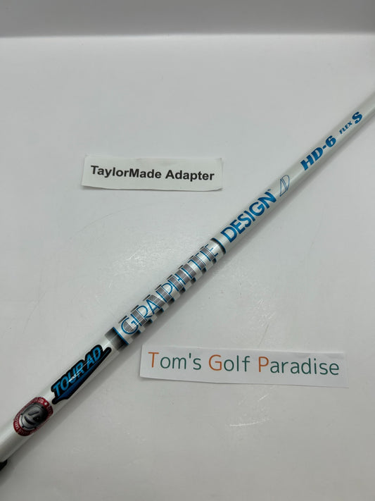 Graphite Design TOUR AD HD-6 Stiff Fairway Wood Shaft TaylorMade adapter *26240
