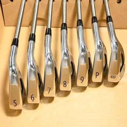 Titleist AP3 718 Iron Set 5 W 7 Clubs Aerotech SteelFiber i80 R RH Used6