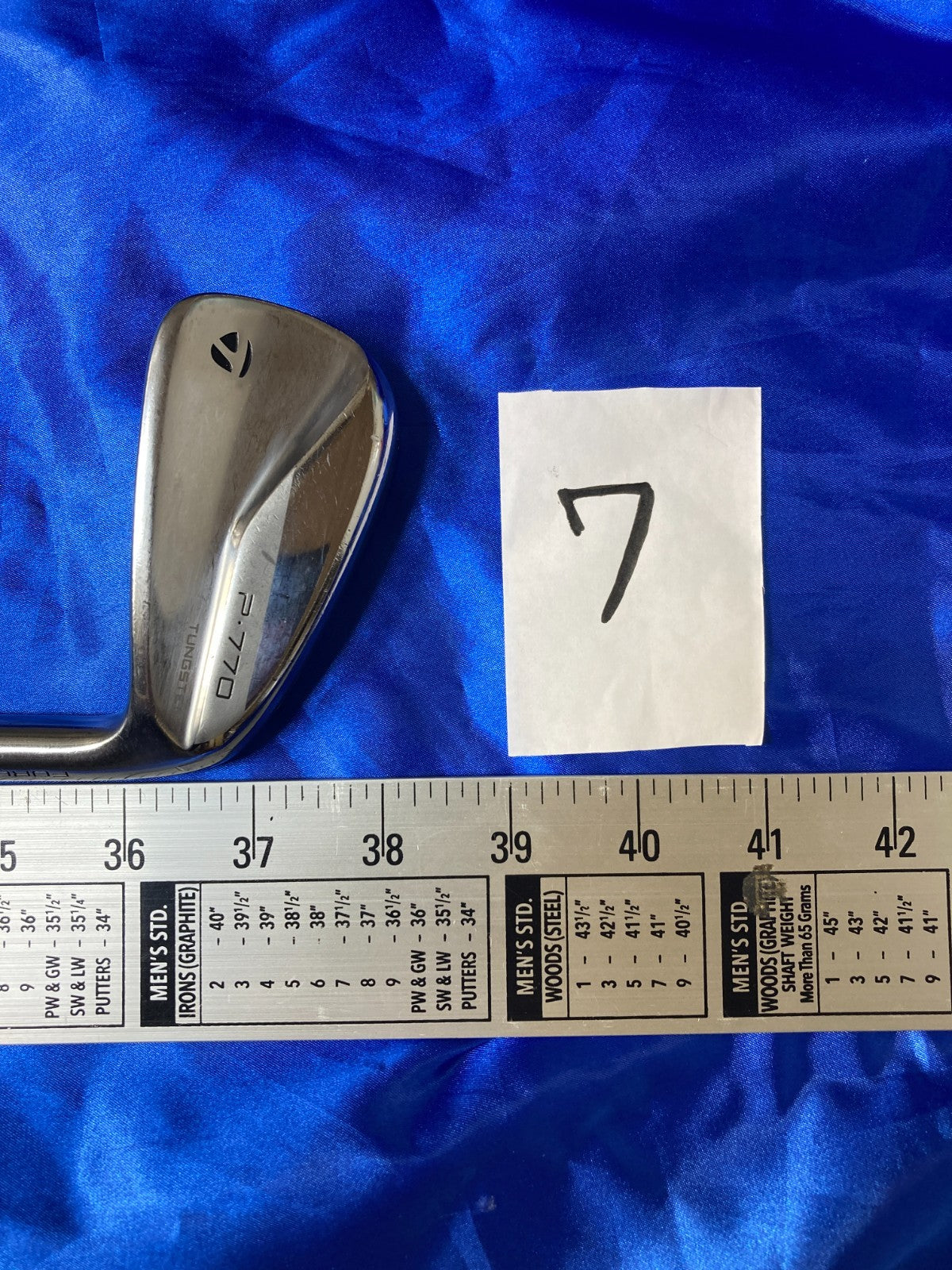 TaylorMade P770 2020 Iron Set 5 PW 6pcs Dynamic Gold EX Tour Issue X100 RH 401521