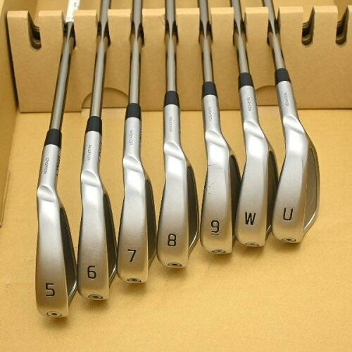 PING i230 Iron Set 5 PW UW 7 Clubs PING TOUR 2.0 CHROME I S Black Dot RH Used6