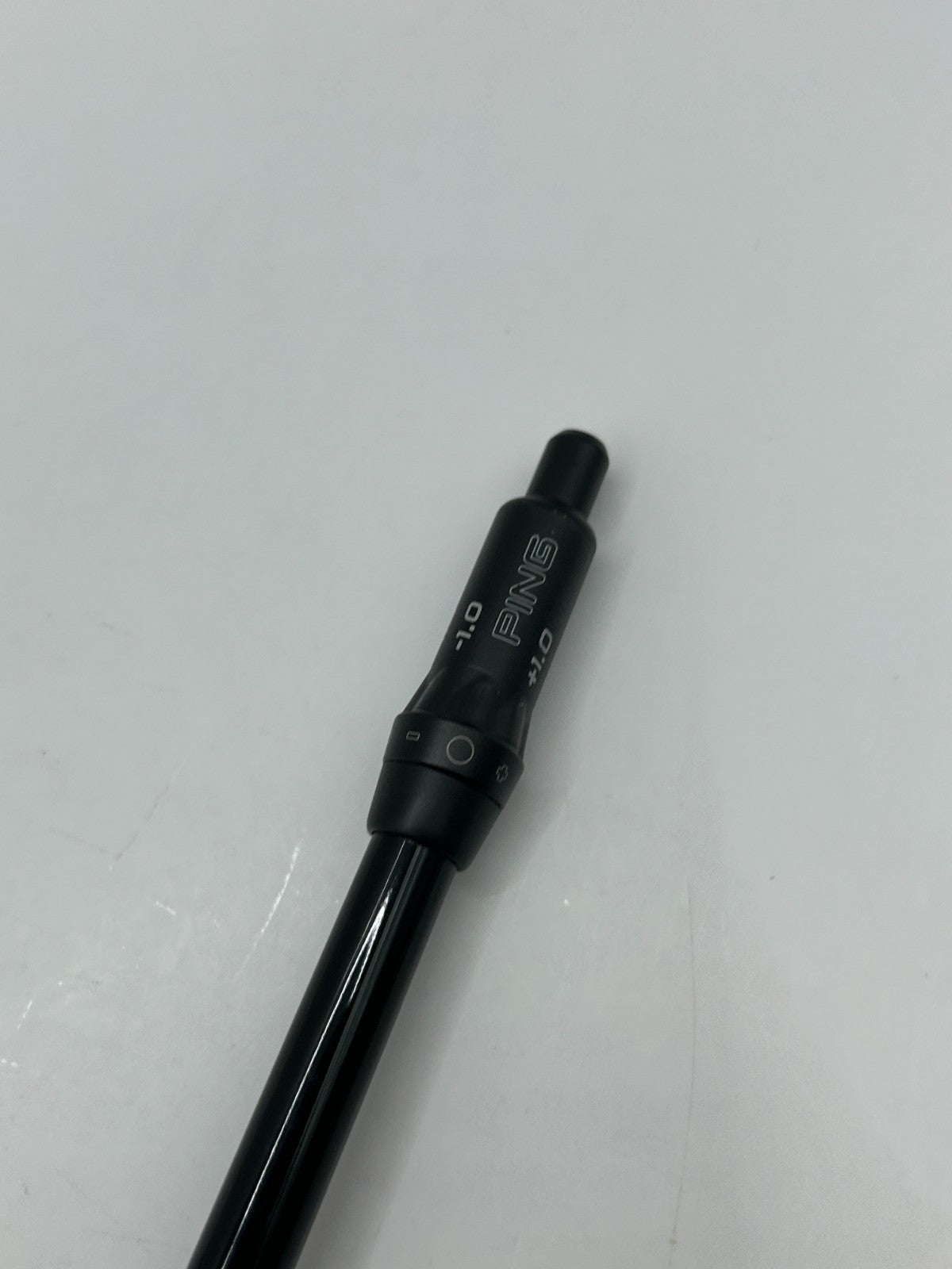 PING ALTA J CB BLACK Stiff Driver Shaft 44.5 in Ping Adapter *305013